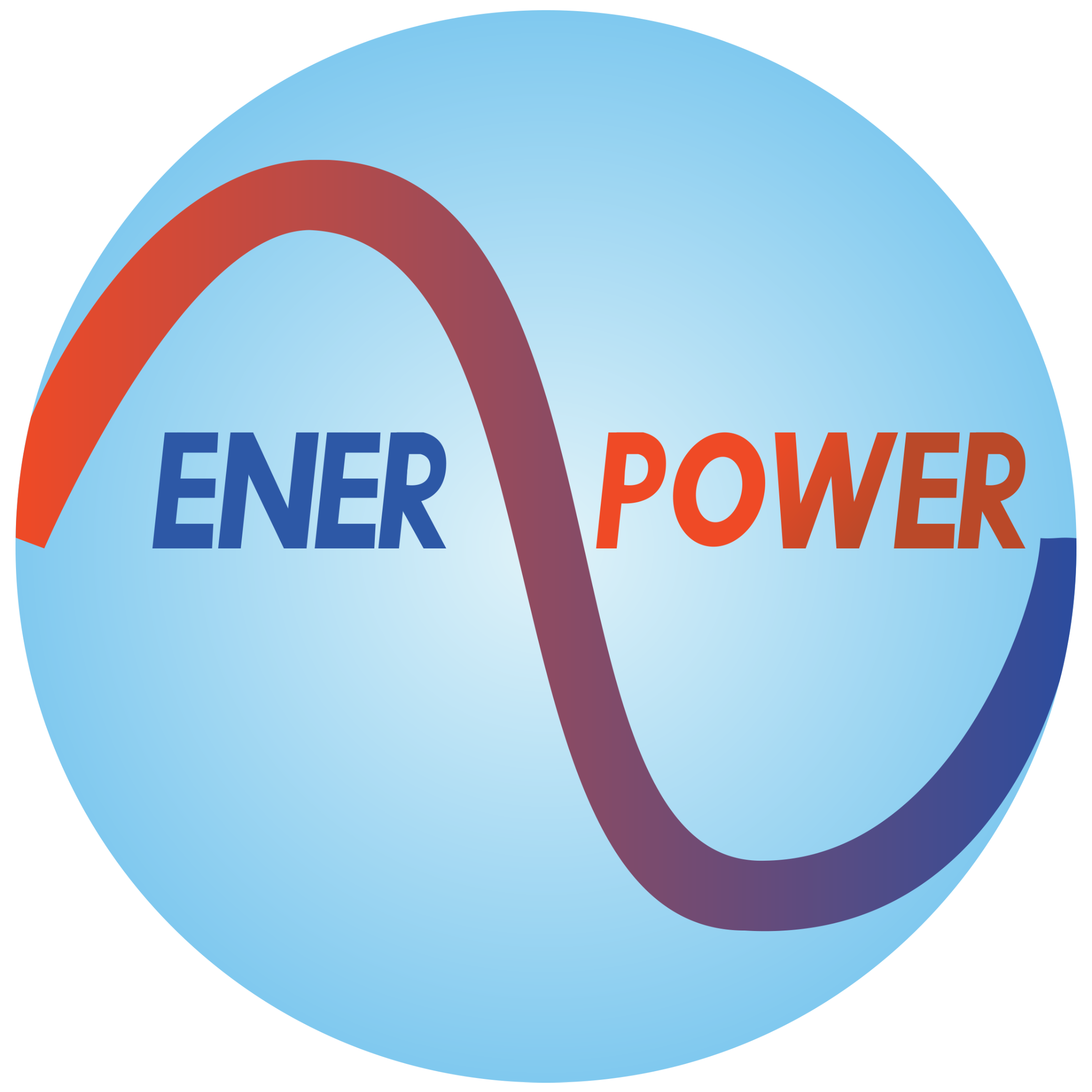 Quadratisches Energpower-Logo