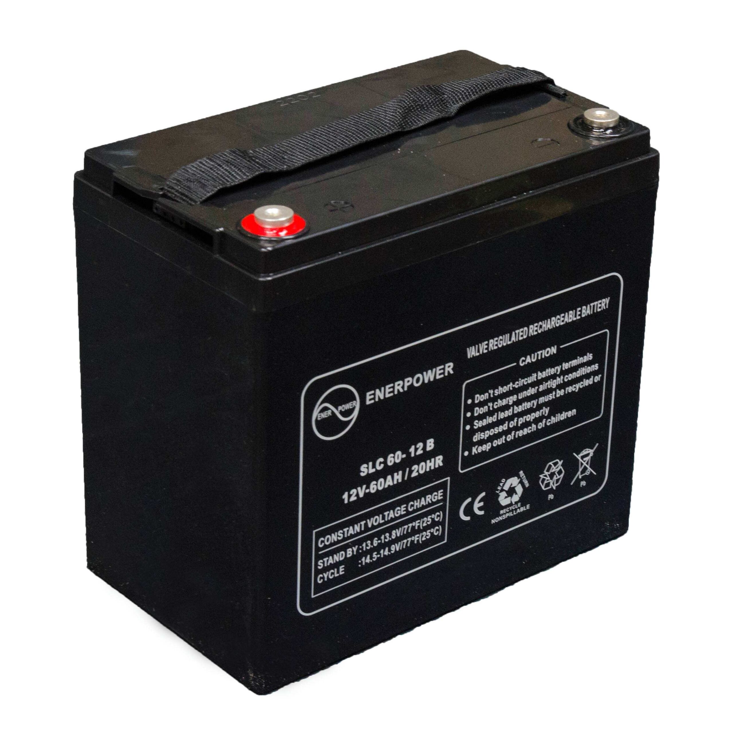 SLC 60-12 12V 60Ah AGM ENERPOWER battery