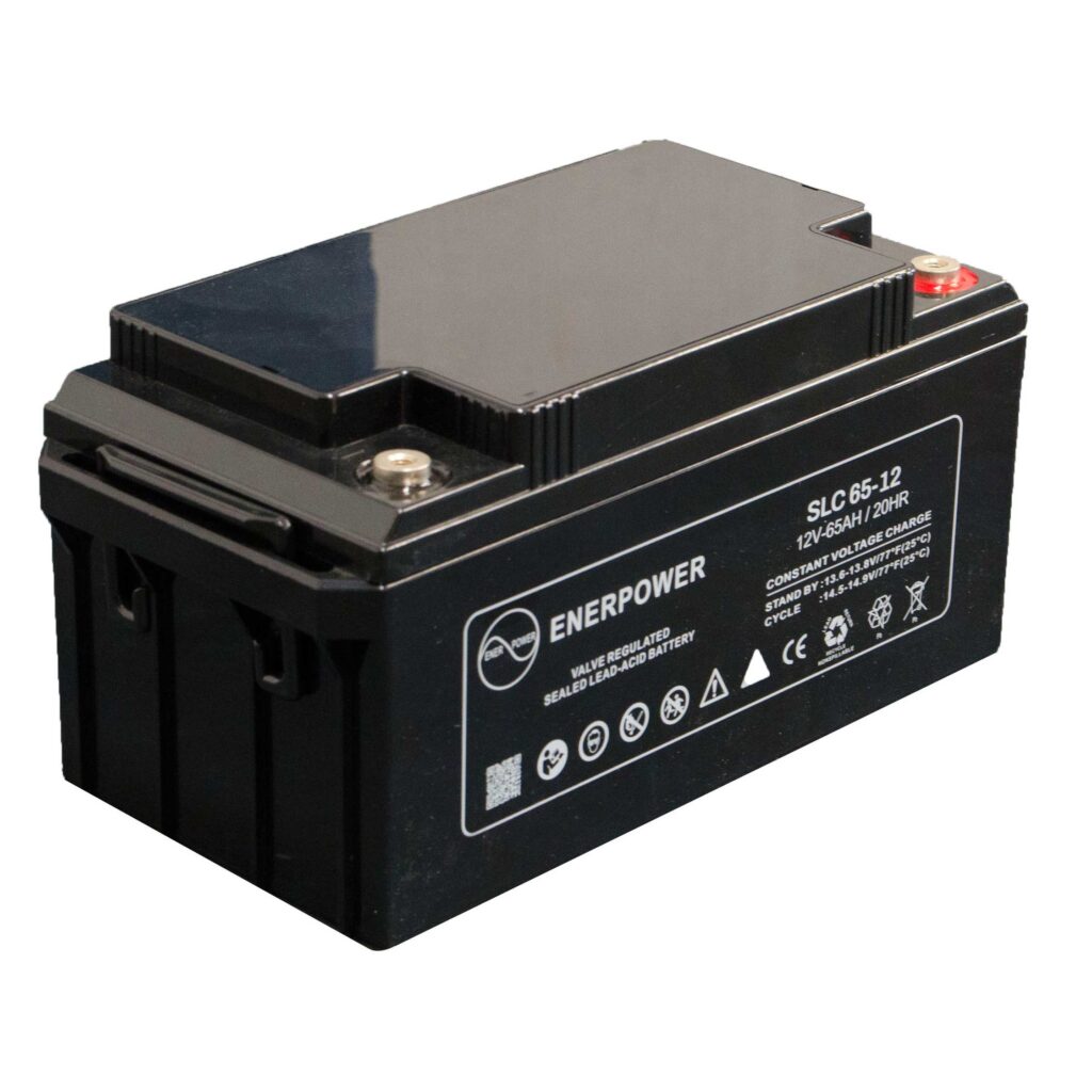SLC 65-12 12V 65Ah AGM ENERPOWER battery