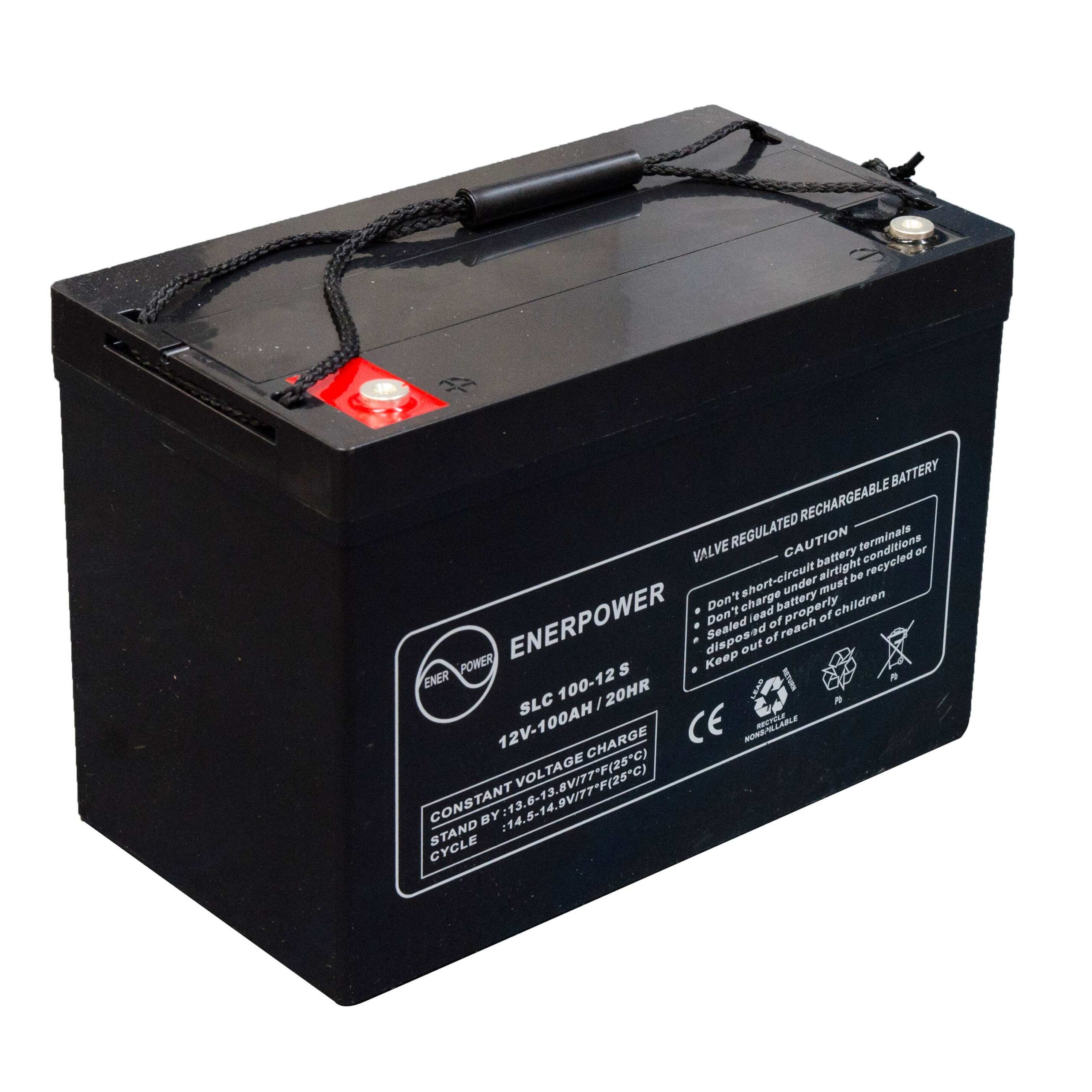 SLC100-12S Batteria 12V 100Ah AGM ENERPOWER