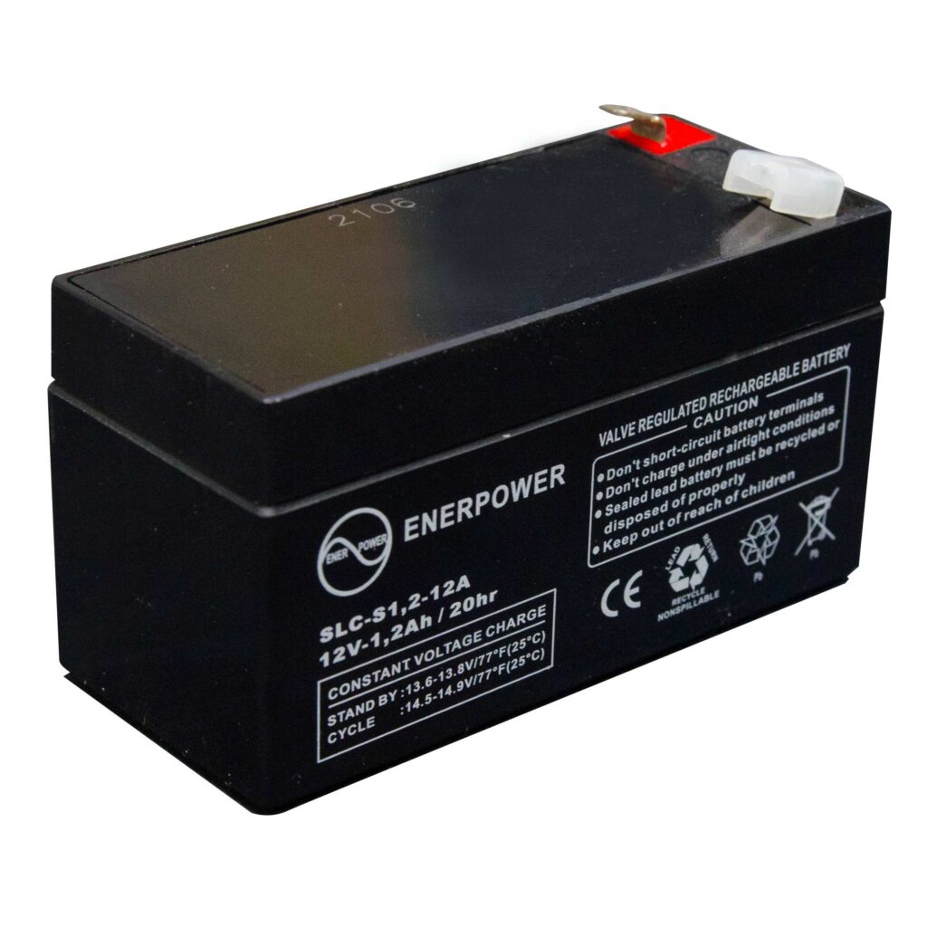 SLC1,2-12 AGM 12V 1,2Ah ENERPOWER-Batterie