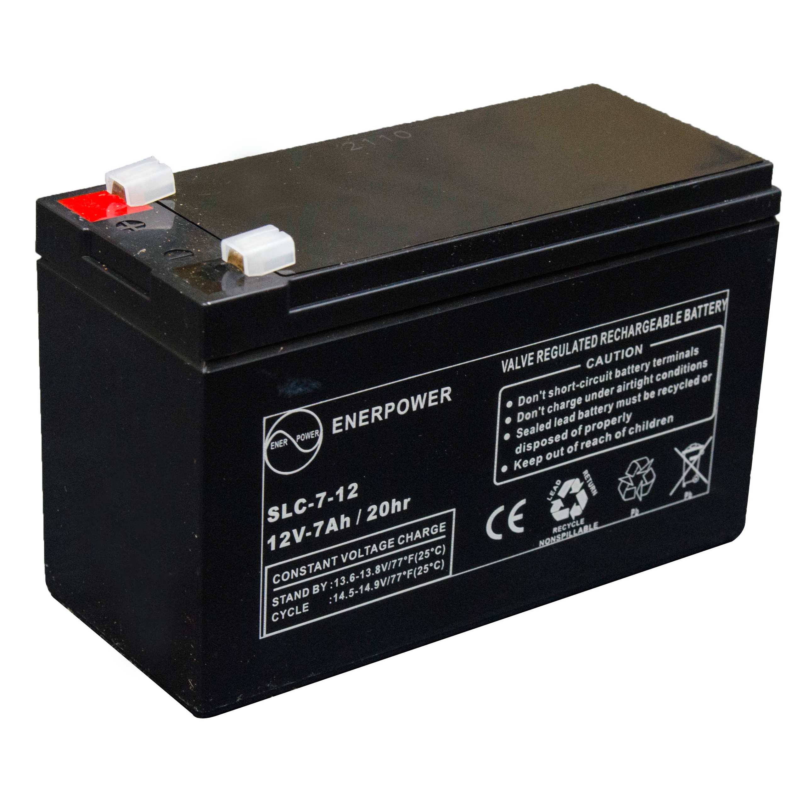 SLC7-12 12V 7Ah AGM ENERPOWER Batterie