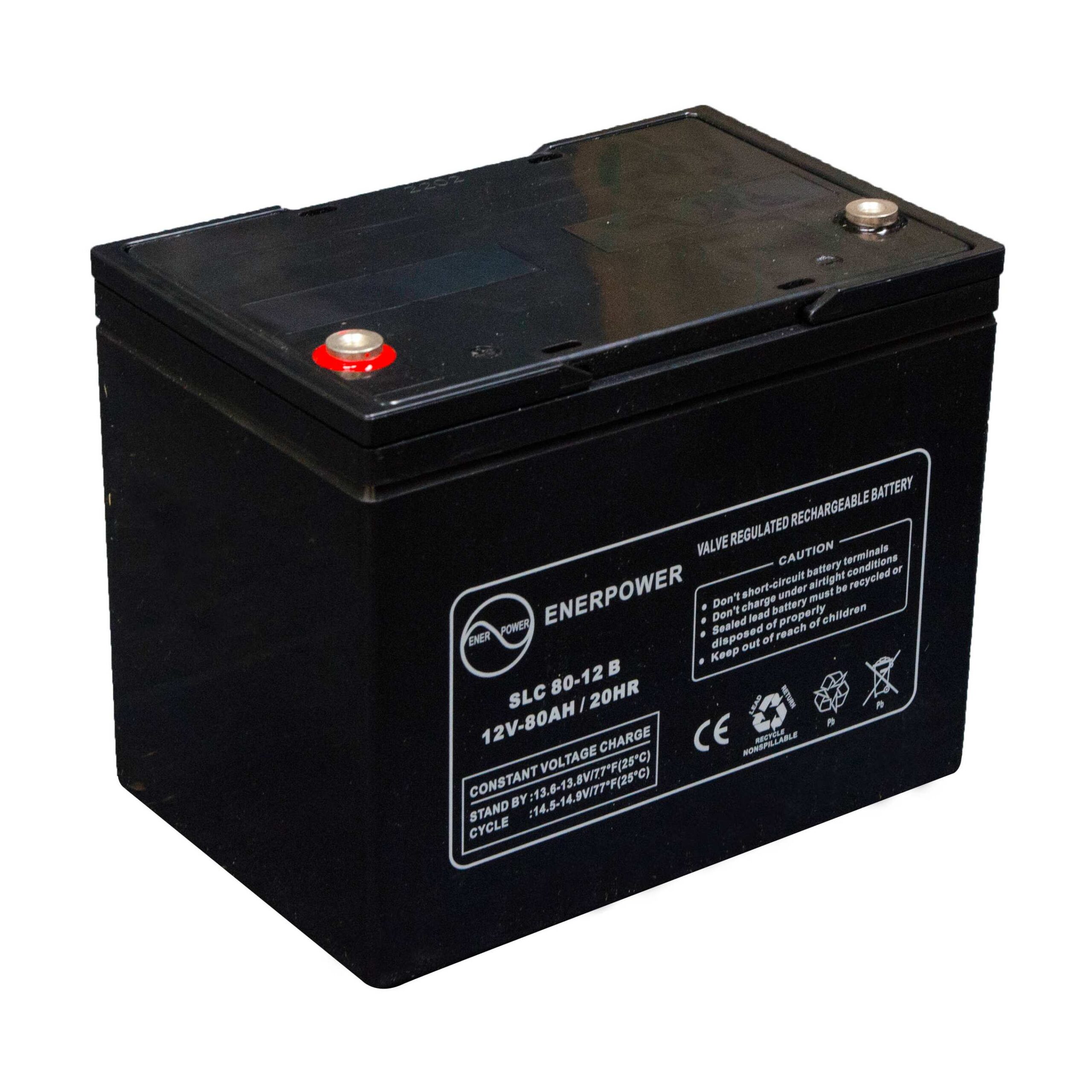 SLC80-12 12V 80Ah AGM ENERPOWER battery