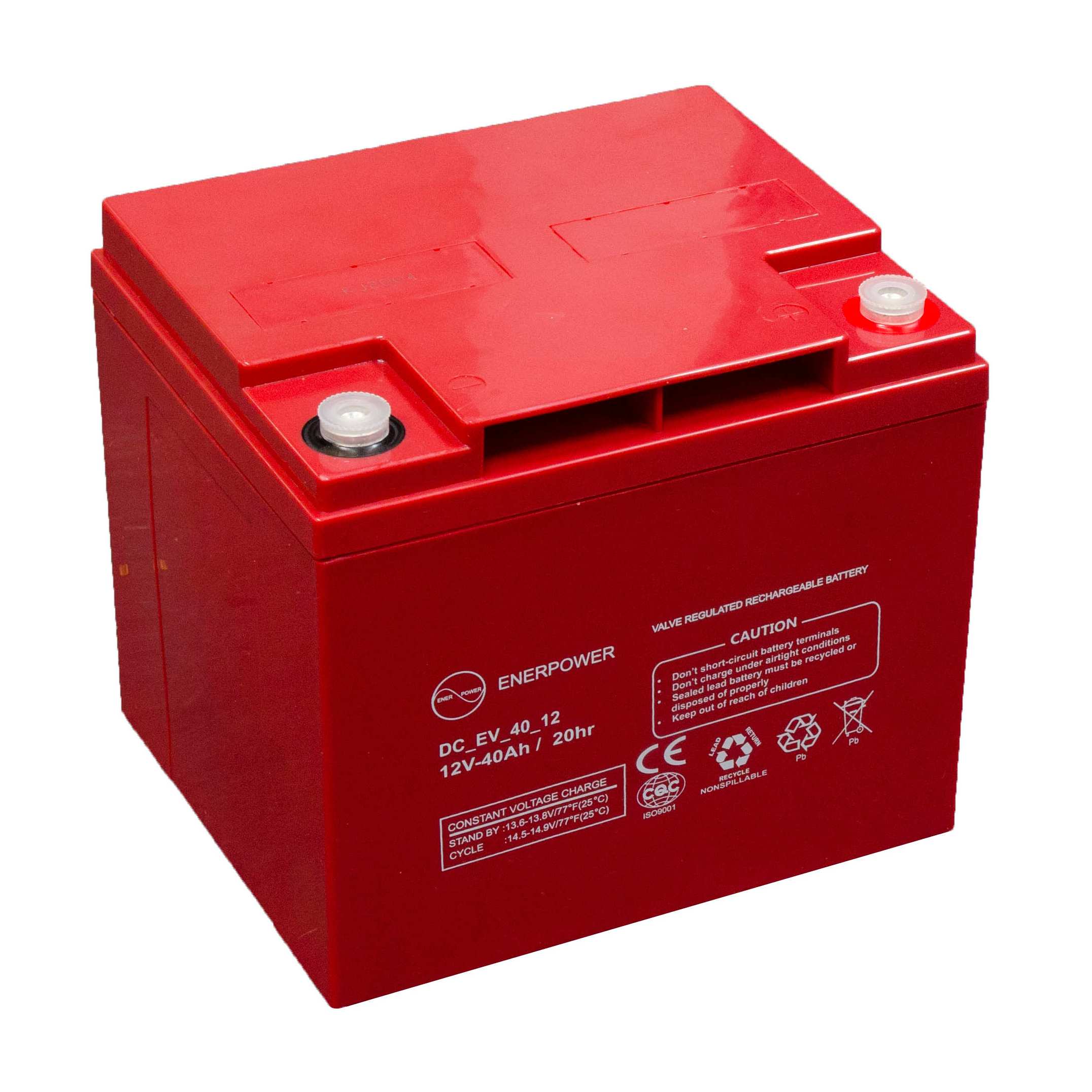 batterie dcev 40-12 12V 40Ah Cycle profond ENERPOWER